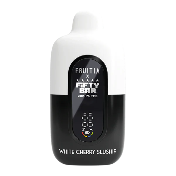 Fifty Bar White Cherry Slushie 5%