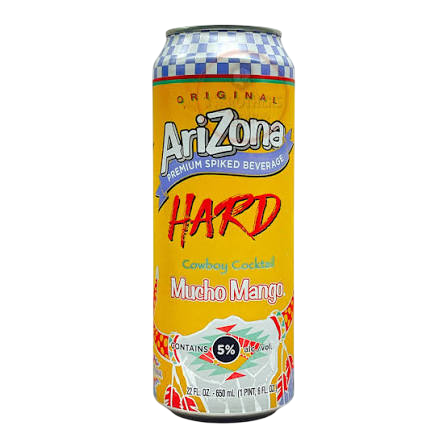 Arizona Hard Mucho Mango 22oz Can