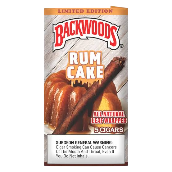 Backwoods Rum Cake 5pk