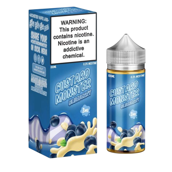 Custard Monster Blueberry