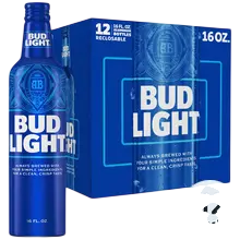 Bud Light 12pk 16oz Aluminum Btl