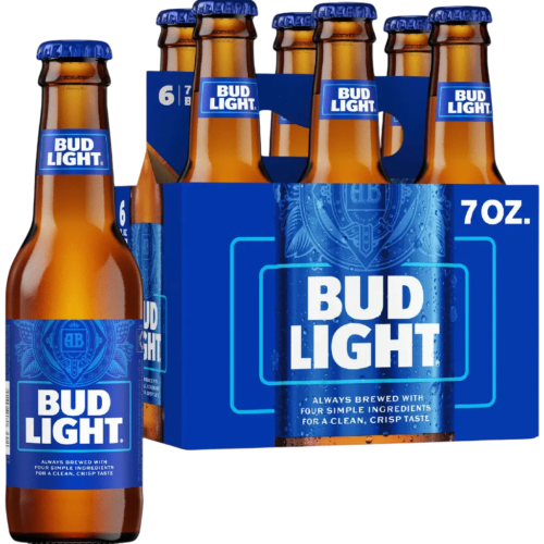 Bud Light 7oz 6pk Btl