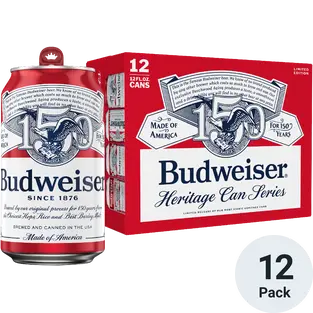 Budweiser 12pk Can