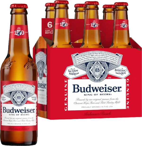 Budweiser 12oz 6pk Btl