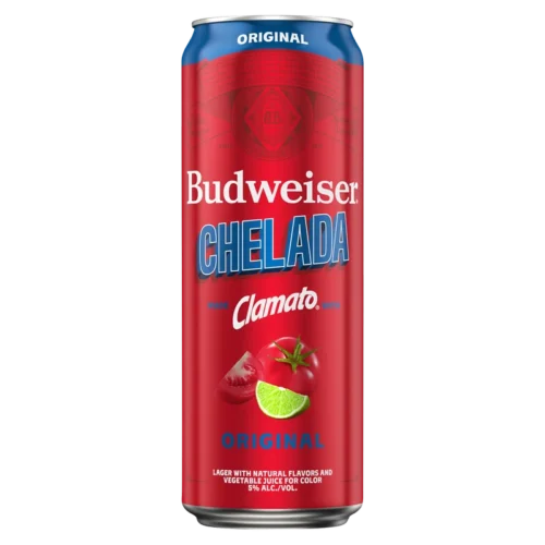 Budweiser Chelada 25oz Can