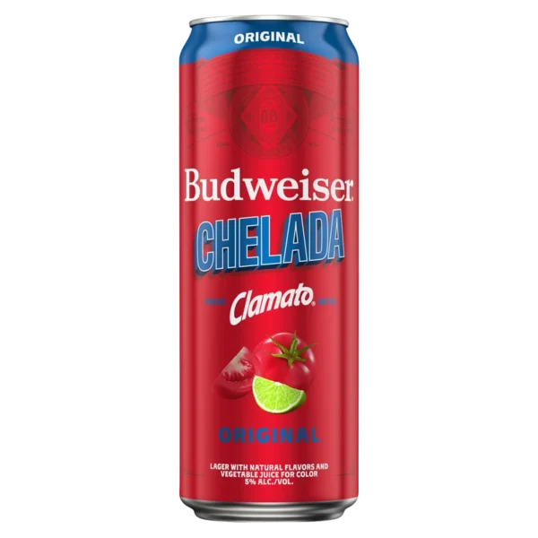 Budweiser Chelada 25oz Can