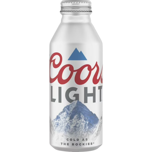 Coors Light 16oz Aluminum Btl