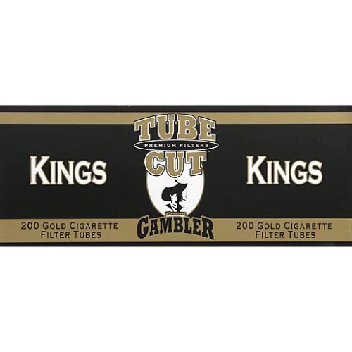 Gambler Tubecut Tubes Gold King Size