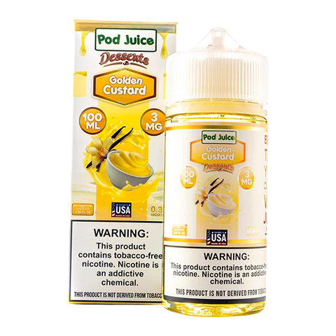 Pod Juice Golden Custard
