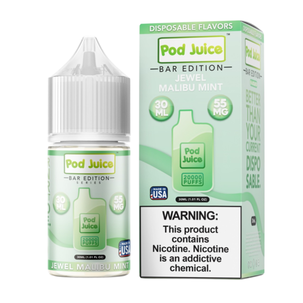 Pod Juice Salt Jewel Malibu Mint