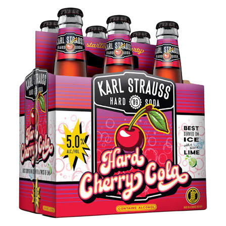 Karl Strauss Hard Soda Cherry Cola 6pk Btl