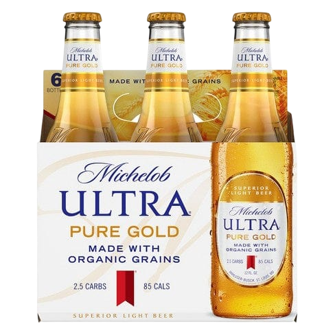 Michelob Ultra Pure Gold 6pk Btl