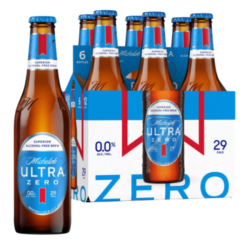 Michelob Ultra Zero 6pk Btl