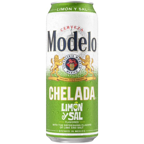 Modelo Chelada Limon Y Sal 24oz Can