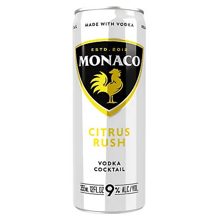 Monaco Citrus Rush 12oz Can