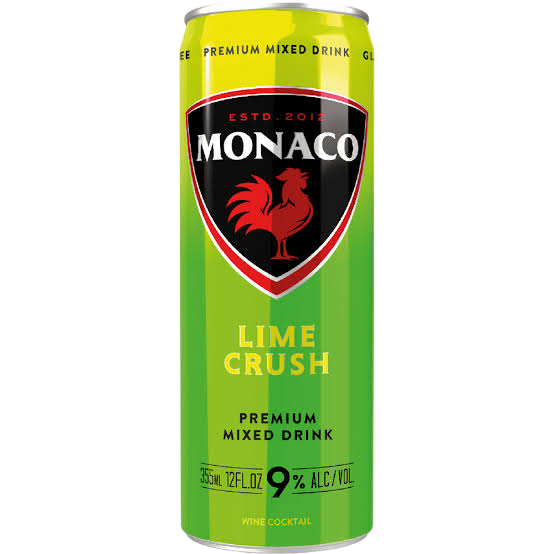 Monaco Lime Crush 12oz Can
