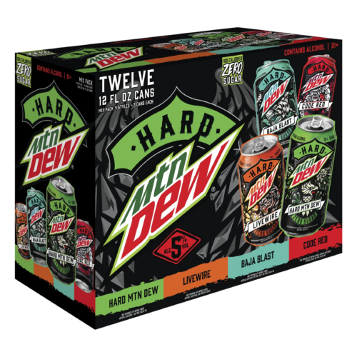 Hard Mtn Dew 12pk Variety Can