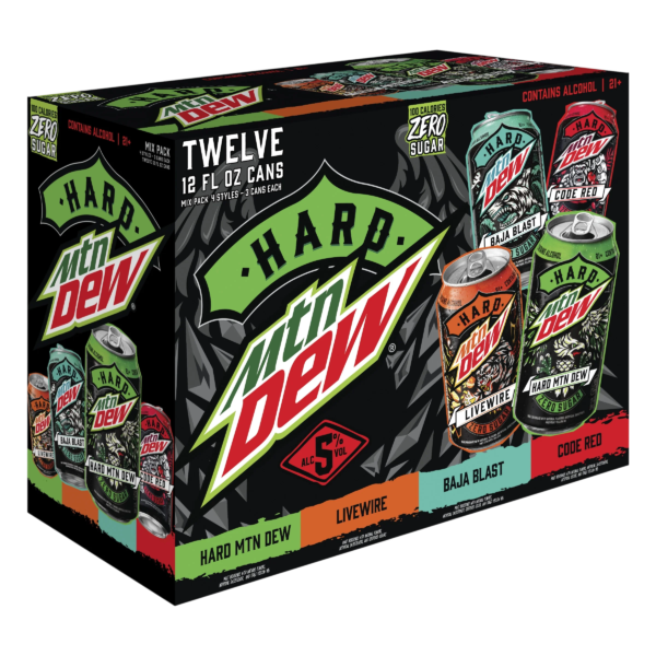 Hard Mtn Dew 12pk Variety Can