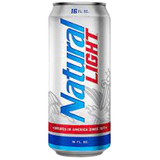 Natural Light 16oz Can