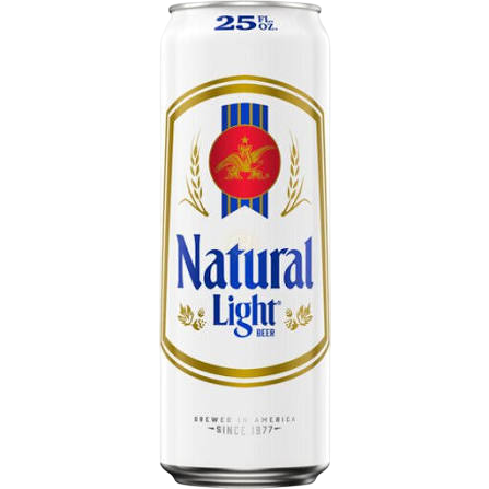 Natural Light 25oz Can