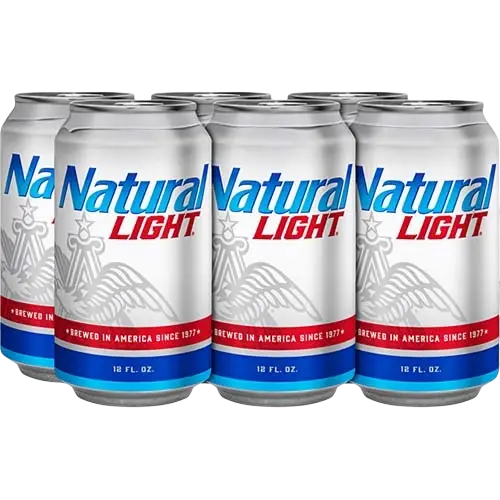 Natural Light 6pk Can