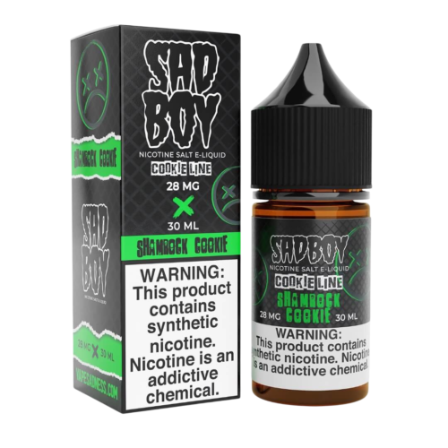 Sad Boy Shamrock Cookie (Salt Nic)
