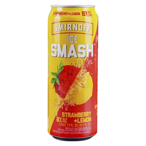 Smirnoff Smash Strawberry + Lemon 23.5oz Can