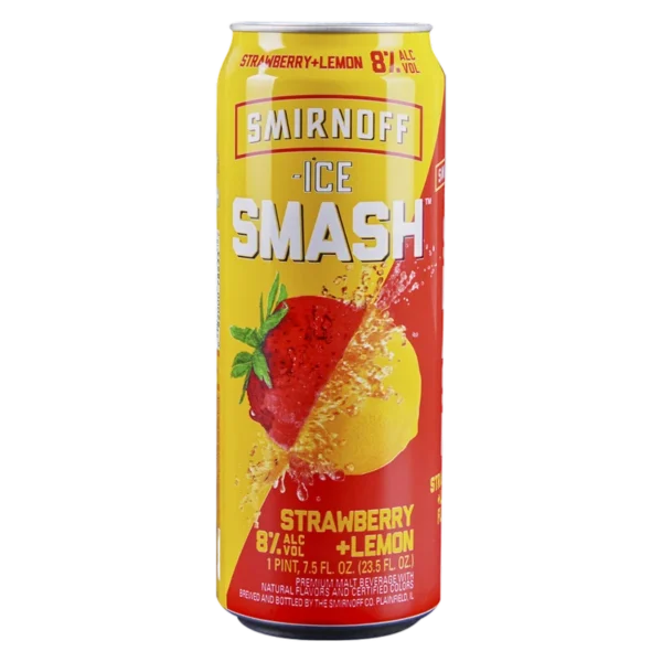 Smirnoff Smash Strawberry + Lemon 23.5oz Can