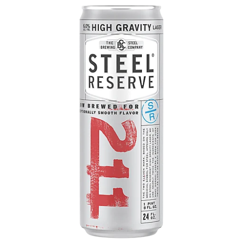 Steel Reserve 24oz Can