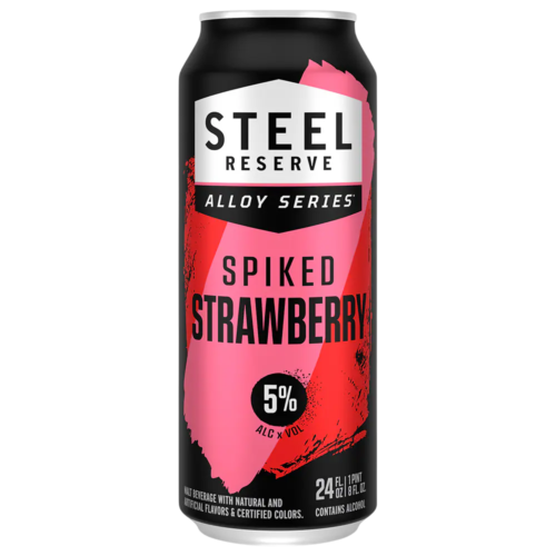 Steel Reserve Strawberry 16oz Can