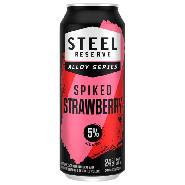 Steel Reserve Strawberry 16oz Can