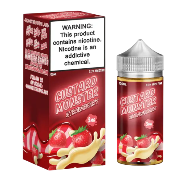 Custard Monster Strawberry