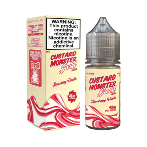 Custard Monster Swirl Strawberry Vanilla