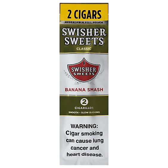 Swisher Sweet Banana Smash 2pk