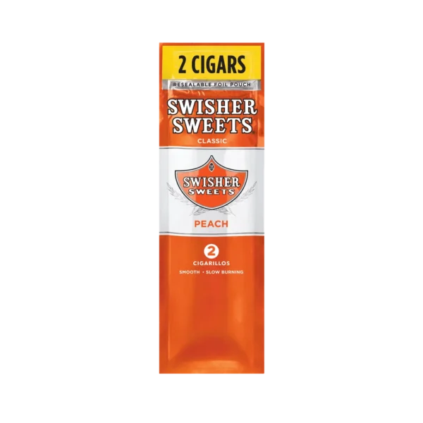 Swisher Sweet Peach 2pk
