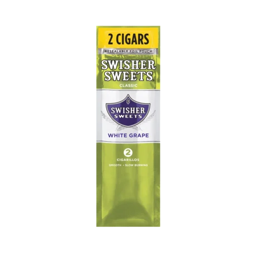 Swisher Sweet White Grape 2pk