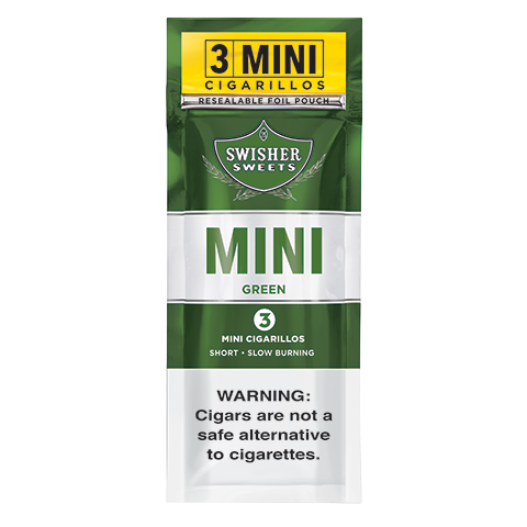 Swisher Sweet Mini Green 3pk