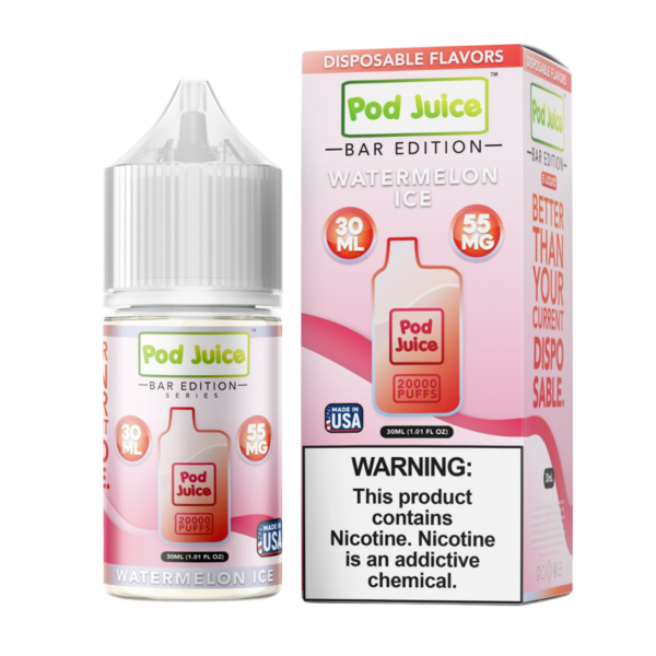 Pod Juice Salt Watermelon Ice