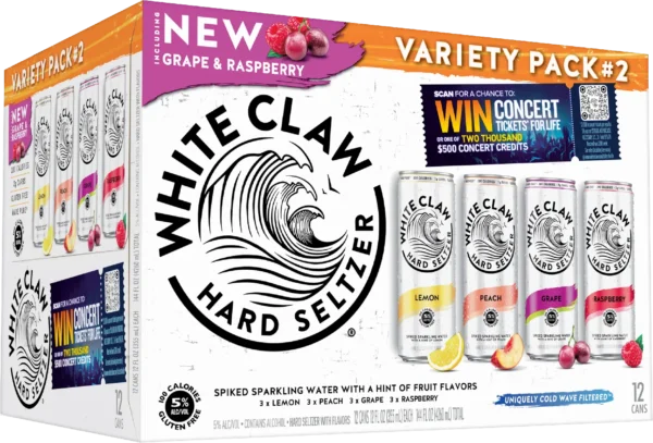 White Claw Variety Pack #2 12pk Can