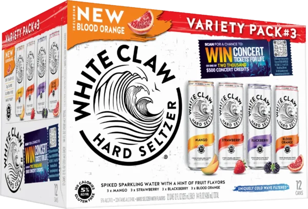 White Claw Variety Pack #3 12pk Can