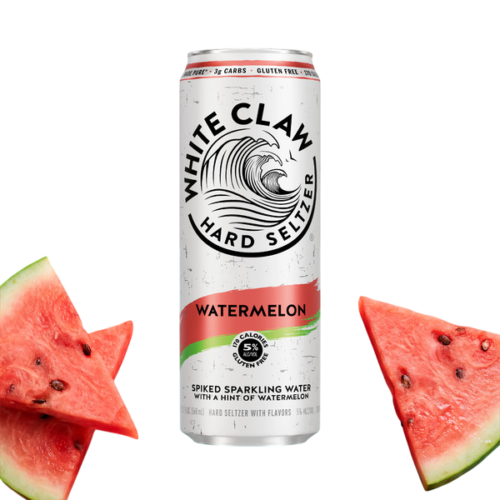 White Claw Hard Seltzer Watermelon 19.2oz Can