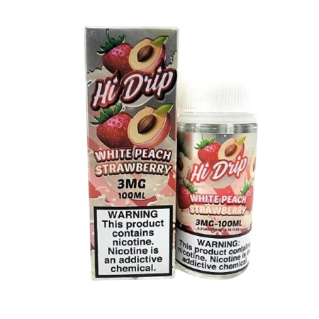 Hi Drip White Peach Strawberry